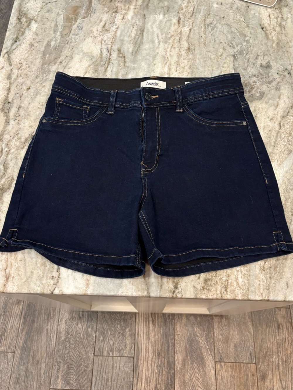 Angels forever young denim shorts size 12